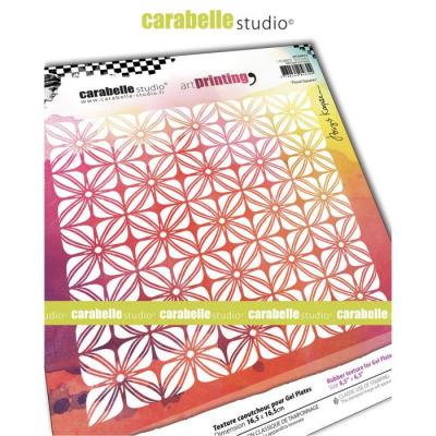 Carabella Studio Art Printing Druckplatte - Floral Squares